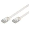 MicroConnect RJ-45 kt.6 0,25 m Balta (V-UTP60025W-FLAT)