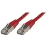 MicroConnect RJ-45 kt.6 F / UTP raudonasis 0,25m (B-FTP60025R)