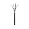 MicroConnect CAT 6 kabelis, S / FTP, 100m, Juodas (KAB028- 100)