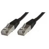 MicroConnect CAT 5E FTP kabelis 10m PVC Juodas (B-FTP510S)
