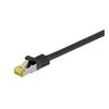 MicroConnect RJ-45/RJ-45 kat.7 S/FTP Juodas 15m (SFTP715S)