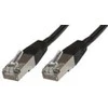 MicroConnect Patrikas, FTP, CAT6, 1m, juodasis (B-FTP601S)