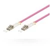 „MicroConnect Duplex LC/LC“ 50/125 µm OM4 25m (FIB440425P)