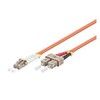 „MicroConnect Microconnect 2m LC-SC UPC LSZH optinis kabelis OM2 Oranžinė“