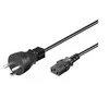 MicroConnect DK IEC320 EDB maitinimo kabelis, 3m (PE120430)