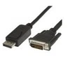 „MicroConnect DisplayPort 1.2“ – DVI-D kabelis M-M