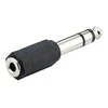 AV adapteris MicroConnect Jack 6.35mm - Jack 3.5mm juoda (AUDANR)