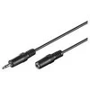 Kabelis MicroConnect Jack 3,5mm - Jack 3,5mm 2m juoda (AUDLR2)
