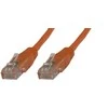 MicroConnect Pečkordas, U / UTP, CAT6, PVC, 2m, oranžinė (B-UTP602O)