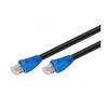 MicroConnect RJ-45 / RJ-45 cat.6 U / UTP Juodas 10m (B-UTP610SOUT)