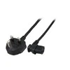 Maitinimo kabelis MicroConnect UK BS-1363 - Kampinis C13, 2m (PE090420A)