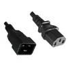Maitinimo kabelis MicroConnect Maitinimo plėtiklis 1m (PE030610)