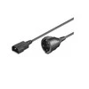 Maitinimo kabelis MicroConnect C14 -Schuko, 1.5m (PE130150)