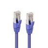 MicroConnect CAT6A S / FTP 2m Violetinė LSZH