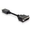 Adapteris AV MicroConnect DisplayPort – DVI-I juoda (DPDVI015)
