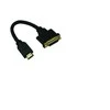 AV adapteris MicroConnect HDMI - juodasis DVI- D (DVIHDMI15CM)