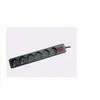 Galios juosta MicroConnect 6 lizdai 3 m juoda (GRU0063B)