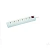 MicroConnect maitinimo juostelė 6 lizdai 5 m balta (GRU0065W)