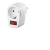 MicroConnect GRUTIMER2 - 1 AC outlet(s) - C7 coupler - 230 V - C4 coupler - Baltas