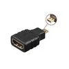 AV adapteris MicroConnect HDMI Micro - juodasis HDMI (HDM19F19MM)
