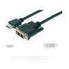 MicroConnect HDMI - DVI-D - 0.5m - 0.5 m - HDMI - DVI-D - 1920 x 1080 pikselių - Juodas - Male/Male
