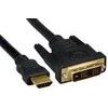 MicroConnect Kabelis MICRO_CONNEC HDMI M, DVI M, 2m, juodas HDM191812