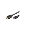 Kabelis MicroConnect HDMI Mini – HDMI 1.5m juoda (HDM1919C1,5)