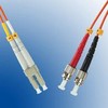 MicroConnect Šviesolaidinis laidas, LC/PC-ST/PC, 62.5/125 OM1, 3m (FIB410003)
