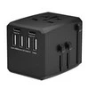 MicroConnect Microconnect MC-TRAVELADAPTER1 elektrinis wtyk zasilający Juodas