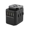 MicroConnect Microconnect MC-TRAVELADAPTER2 elektrinis Juodas maitinimo kištukas