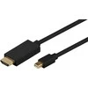 MicroConnect „DisplayPort Mini“ – HDMI laidas 1 m juodas (MDPHDMI1B-4K)