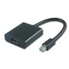 AV adapteris MicroConnect Rodyti Port mini - HDMI juodas (MDPHDMI6B)