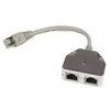 „MicroConnect“ Y- ADASTE RJ45- 2xRJ45 M / F 8P (MK420)