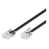 MicroConnect RJ-11 / RJ-45 (M / M) 6m Juoda (MK456S)