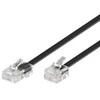 MicroConnect RJ-11 / RJ-45 (M / M) 15m Juoda (MK463S)