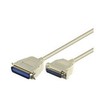 MicroConnect DB-25 – Centronics 36 kontaktų, 2m, Pilka (PRIGL2)