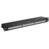MicroConnect CAT6 24 port 19" Patch Panel,