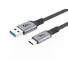 USB kabelis MicroConnect USB-C - USB-A 1,5 m juodas (USB3.2AC15)