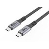 USB kabelis MicroConnect USB-C - USB-C 2 m juodas (USB4CC2)