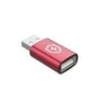 Adapteris USB MicroConnect MC-AAADAP-SC USB-A - USB-A Raudona (MC-AAADAP-SC)