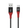 Kabelis USB MicroConnect USB-A - USB-C 1,5 m Juodas (Safe Charge USB-A to C Data)