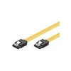 MicroConnect SATA - SATA, 0,5 m, geltona (SAT15005C6)