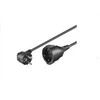 MicroConnect Schuko Extender, M-F, 5m, juoda (PE140500)