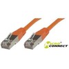 MicroConnect Patchcord S/FTP, CAT6, 10m, LSZH, oranžinė (SSTP610O)