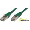 MicroConnect RJ-45 / RJ-45 cat.6 S / FTP Žalias 3m (SSTP603G)