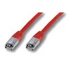 MicroConnect Petchcord STP, CAT6, LSSH, 7m, Raudona (STP607R)