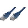 MicroConnect U/UTP CAT6 0,25M Mėlyna PVC
