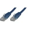 MicroConnect U/UTP CAT6 0,25M Mėlyna PVC