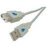 USB kabelis MicroConnect USB-A - USB-A 2 m Pilkas (USBAAF2)