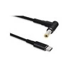 Kabelis USB MicroConnect USB-C - DC 5.5 x 2.5 mm 1.2 m Juodas (USBC-DC-5A-15V)